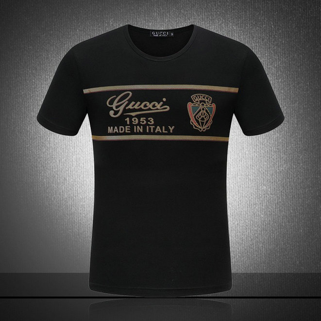 T shirt noir Gucci en solde